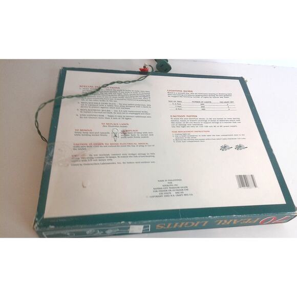 Vintage Sterling 70 Blue Pearl Lights READ - Picture 9 of 9